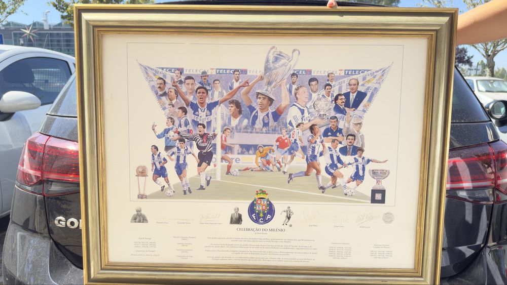 Quadro Futebol Clube do Porto Celebração do Milénio