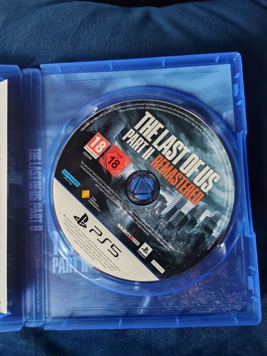 The last of us Part II Remastered Polska wersja językowa PS5