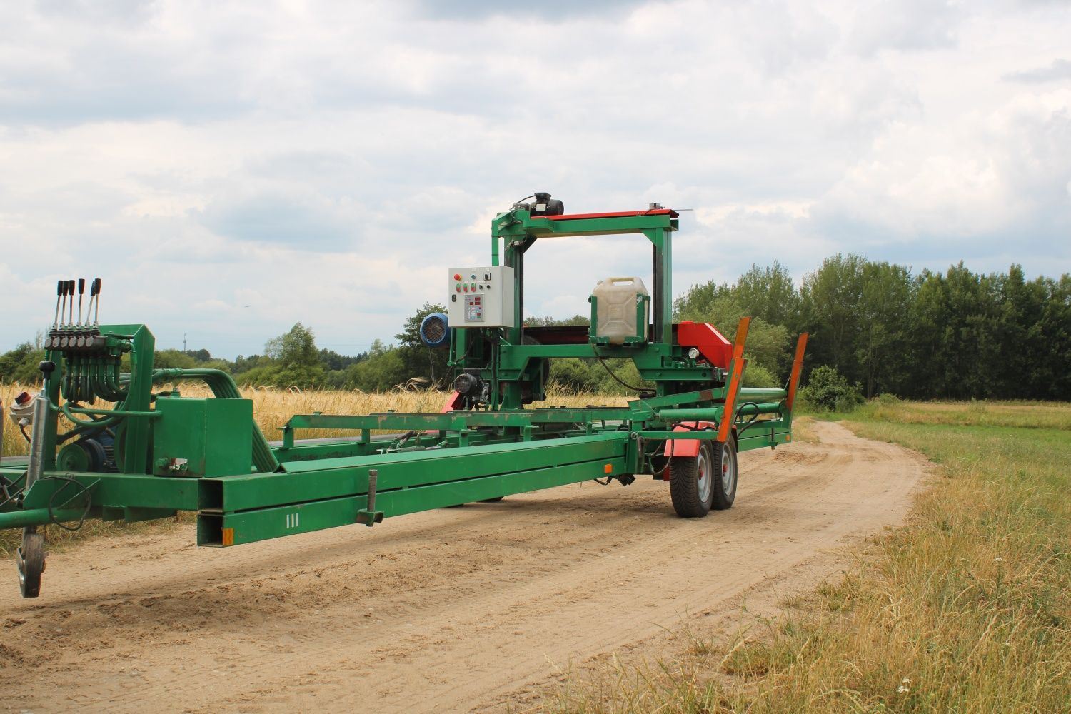 Trak taśmowy mobilny