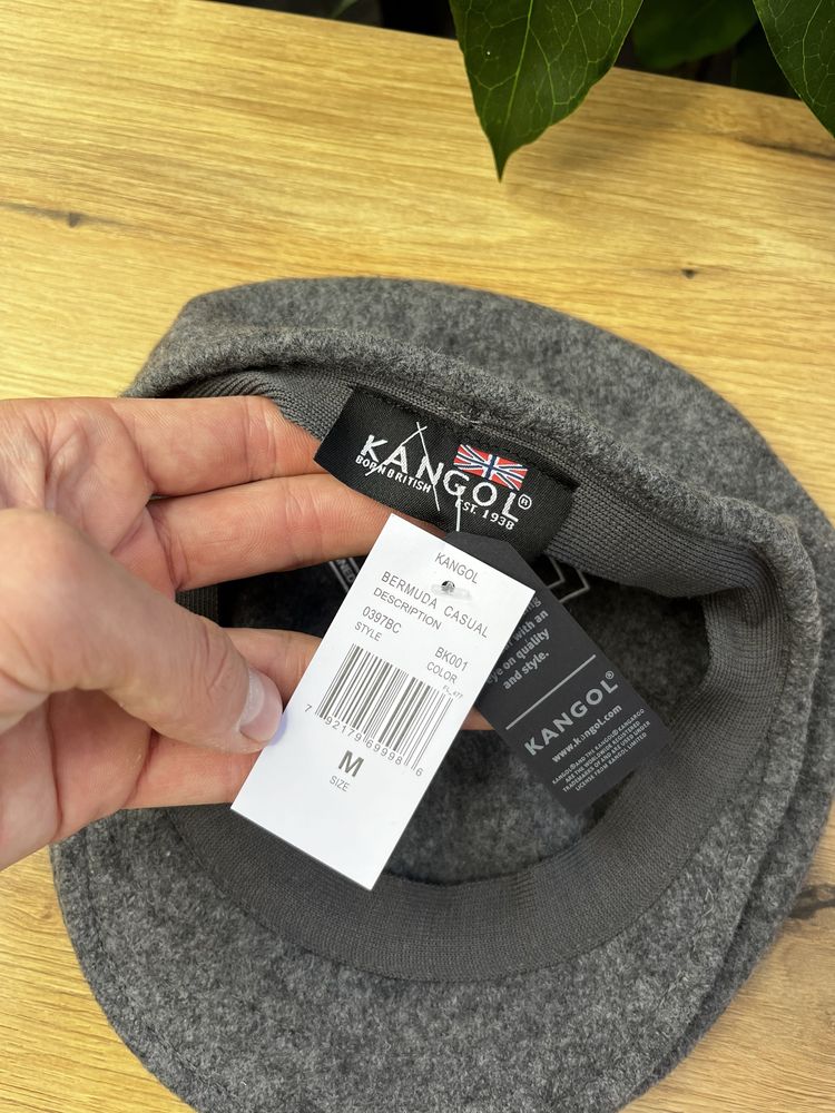 Воровка сіра Kangol / кангол берет