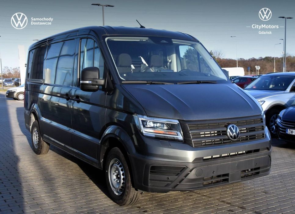 Volkswagen Crafter  2.0TDI 140KM AUTOMAT Niski Krótki Ledy Kamera zawias 270 OD RĘKI