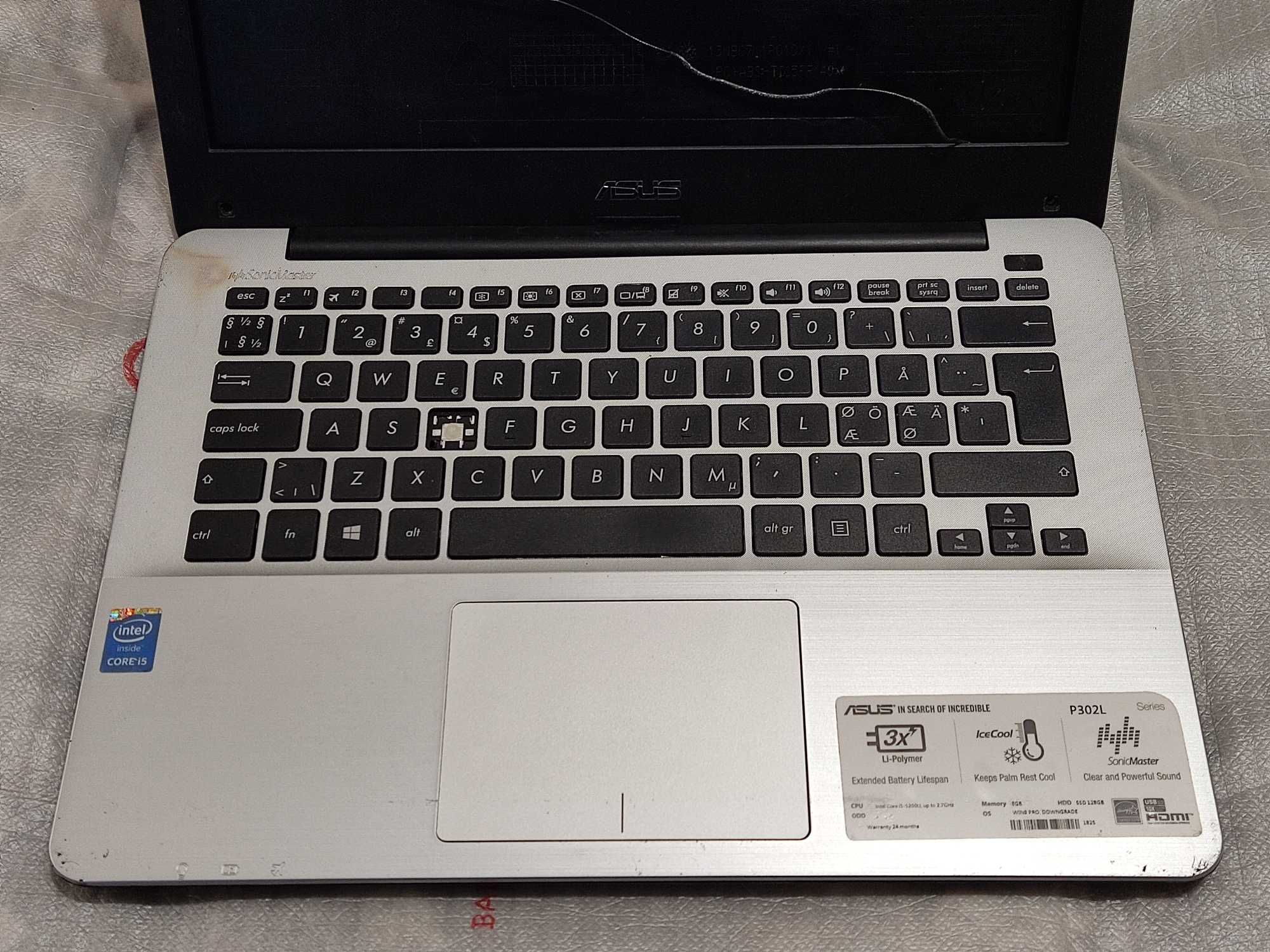 Корпус – Asus P302LA/F302U/R301L "(X302L/X302LA/X302UA/X302UV/X302LJ)"