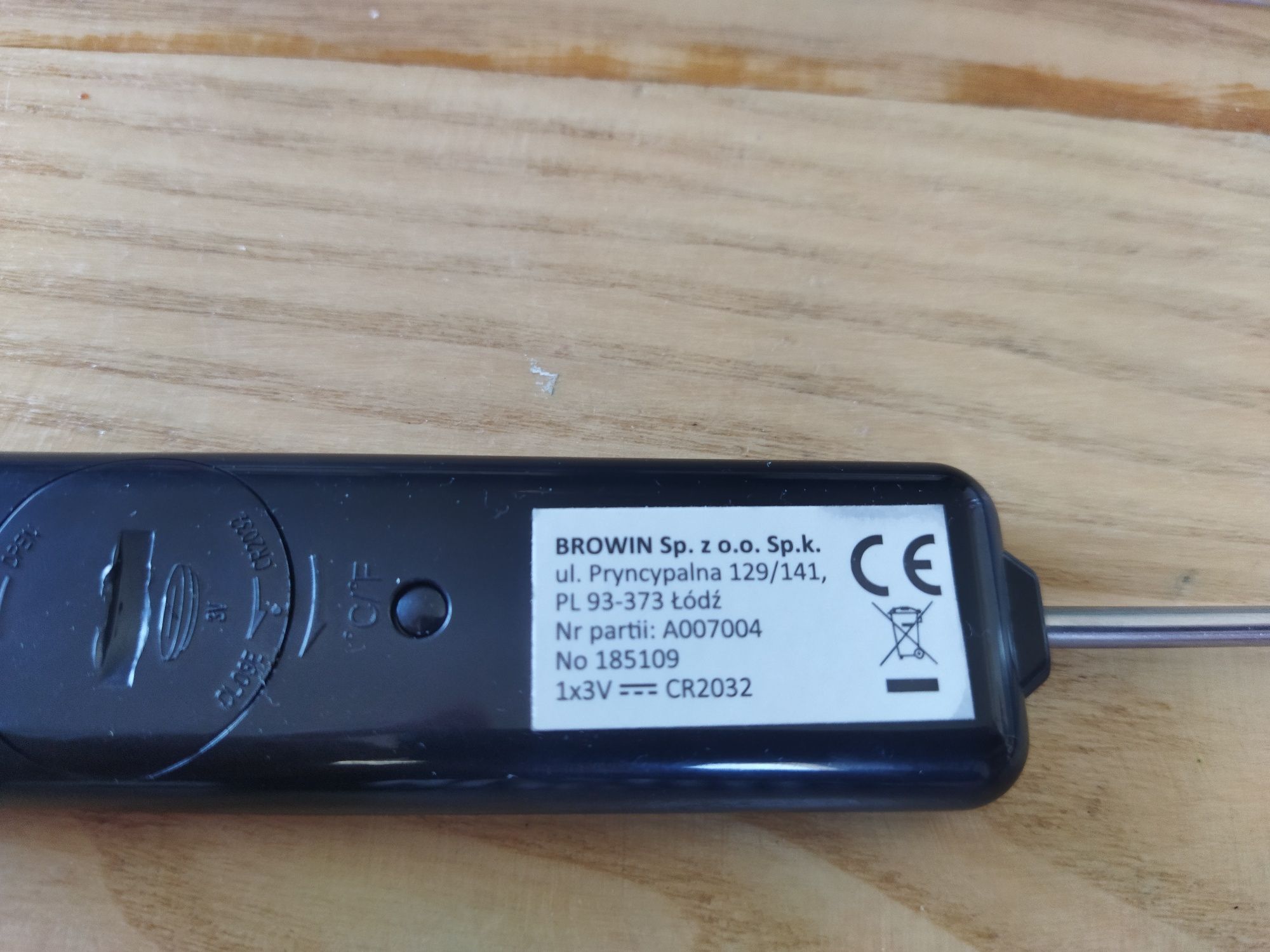 Elektroniczny termometr do żywności Browin