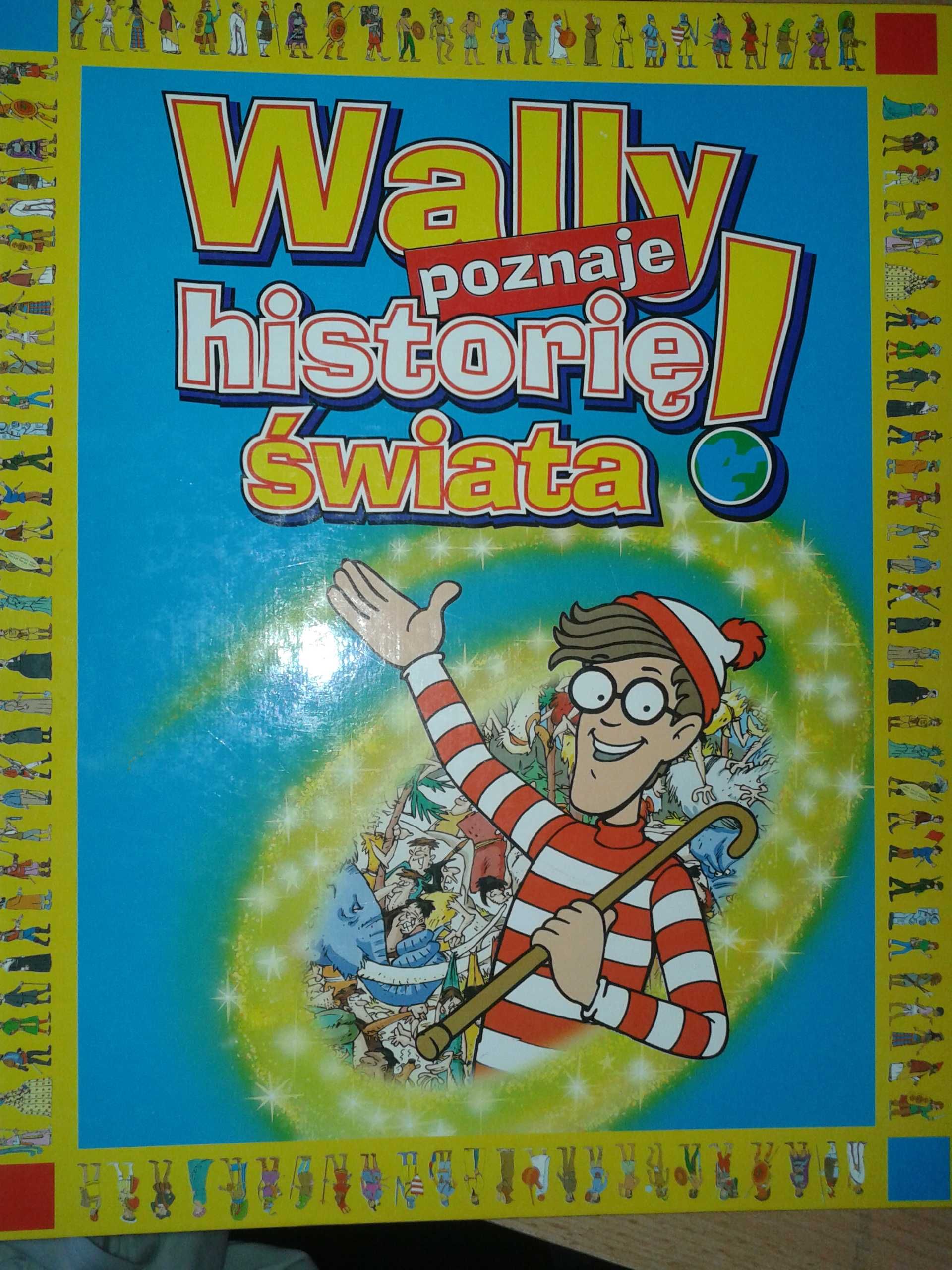 Kolekcja zestaw Wally poznaje historie świata 2 segregatory 24 części