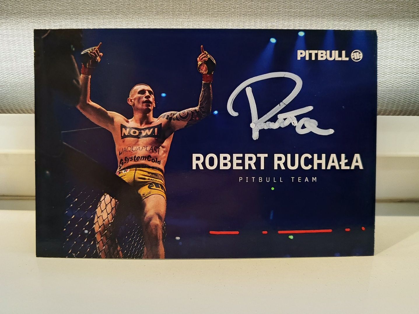 SPRZEDAM! Autograf limitowany Roberta Ruchały ze zdjęciem (*Stan nowy*