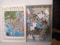 Puzzle mapa Europy