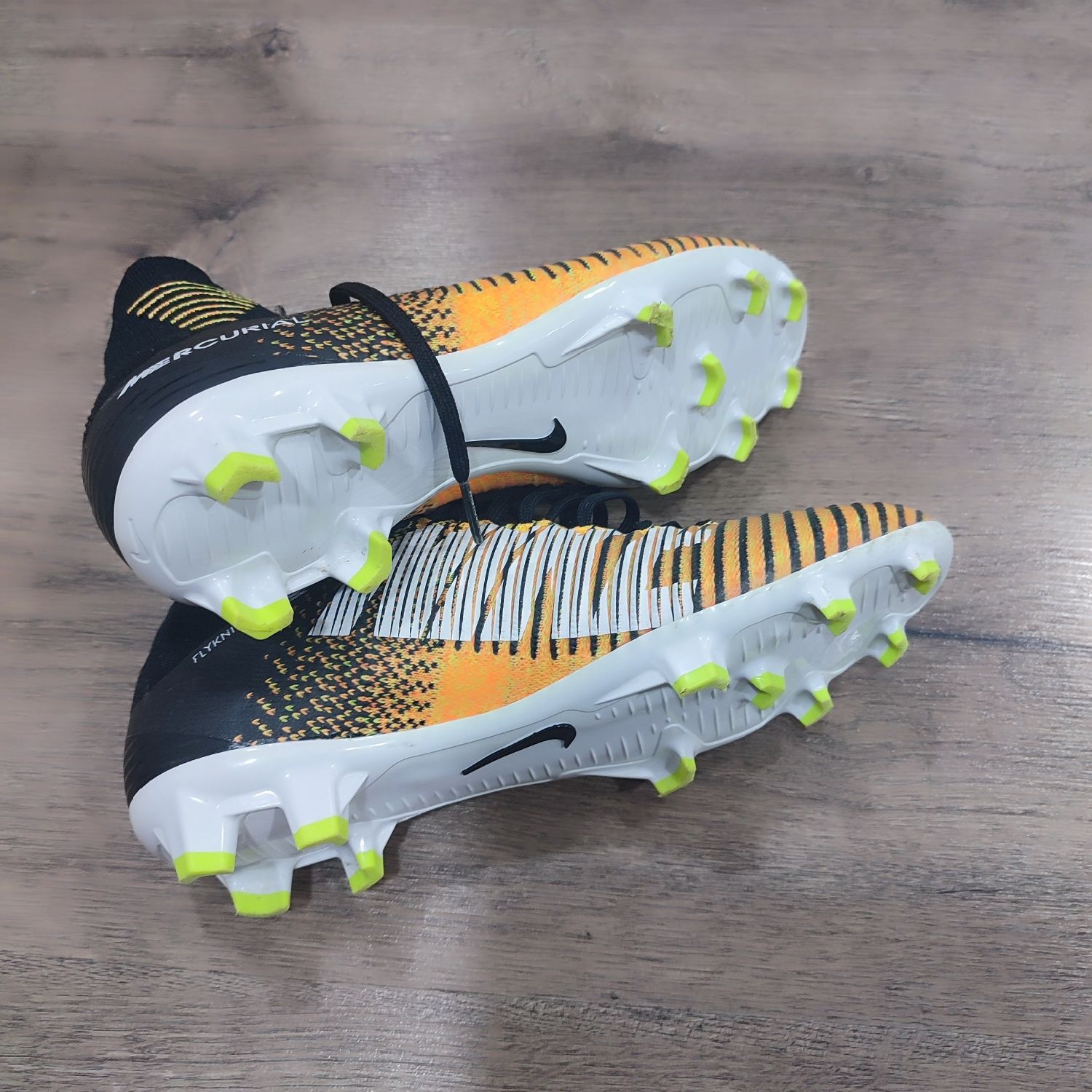 Бутси дитячі профі  Nike Mercurial, Hypervenom 36,38 розмір