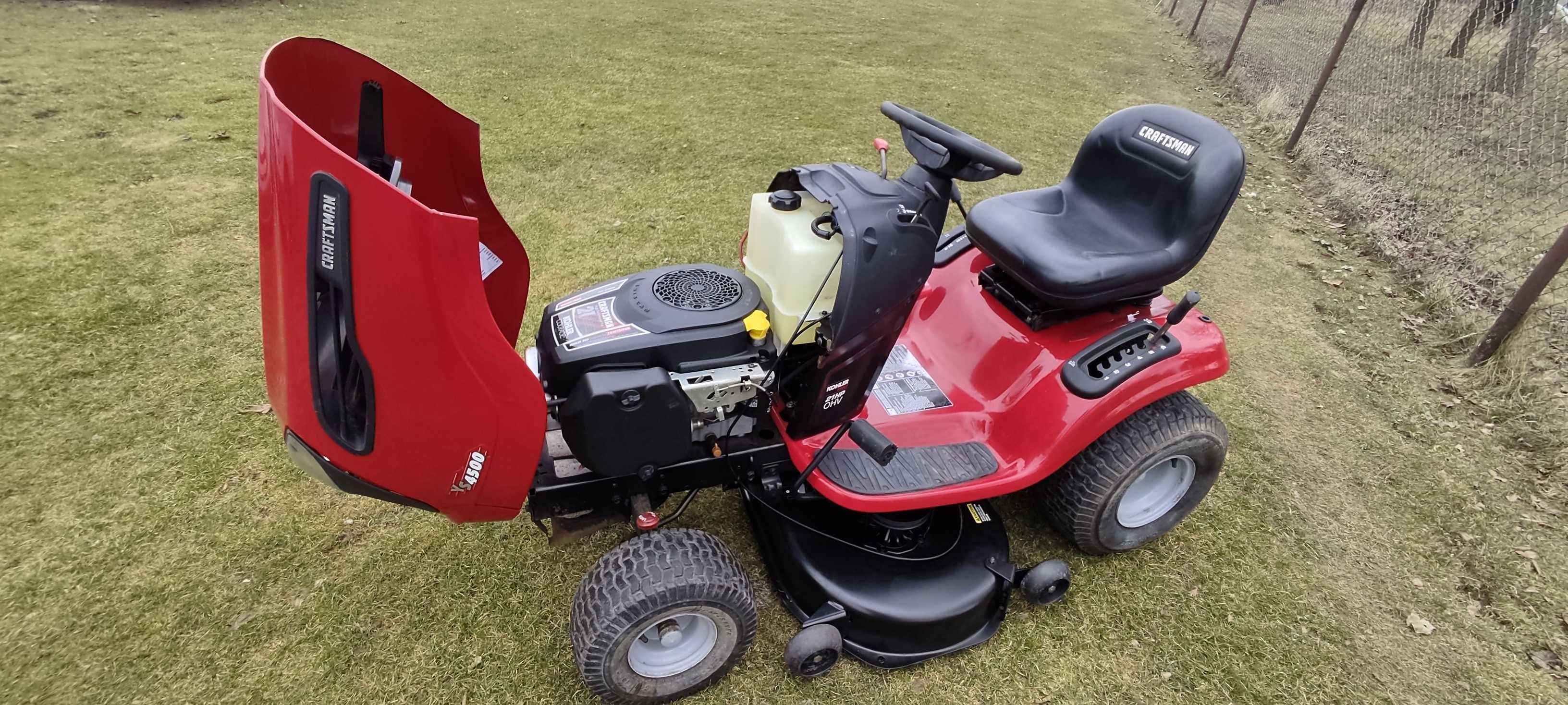KOSIARKA Traktorek CRAFTSMAN 21 hp Briggs Cub Cadet Husqvarna John