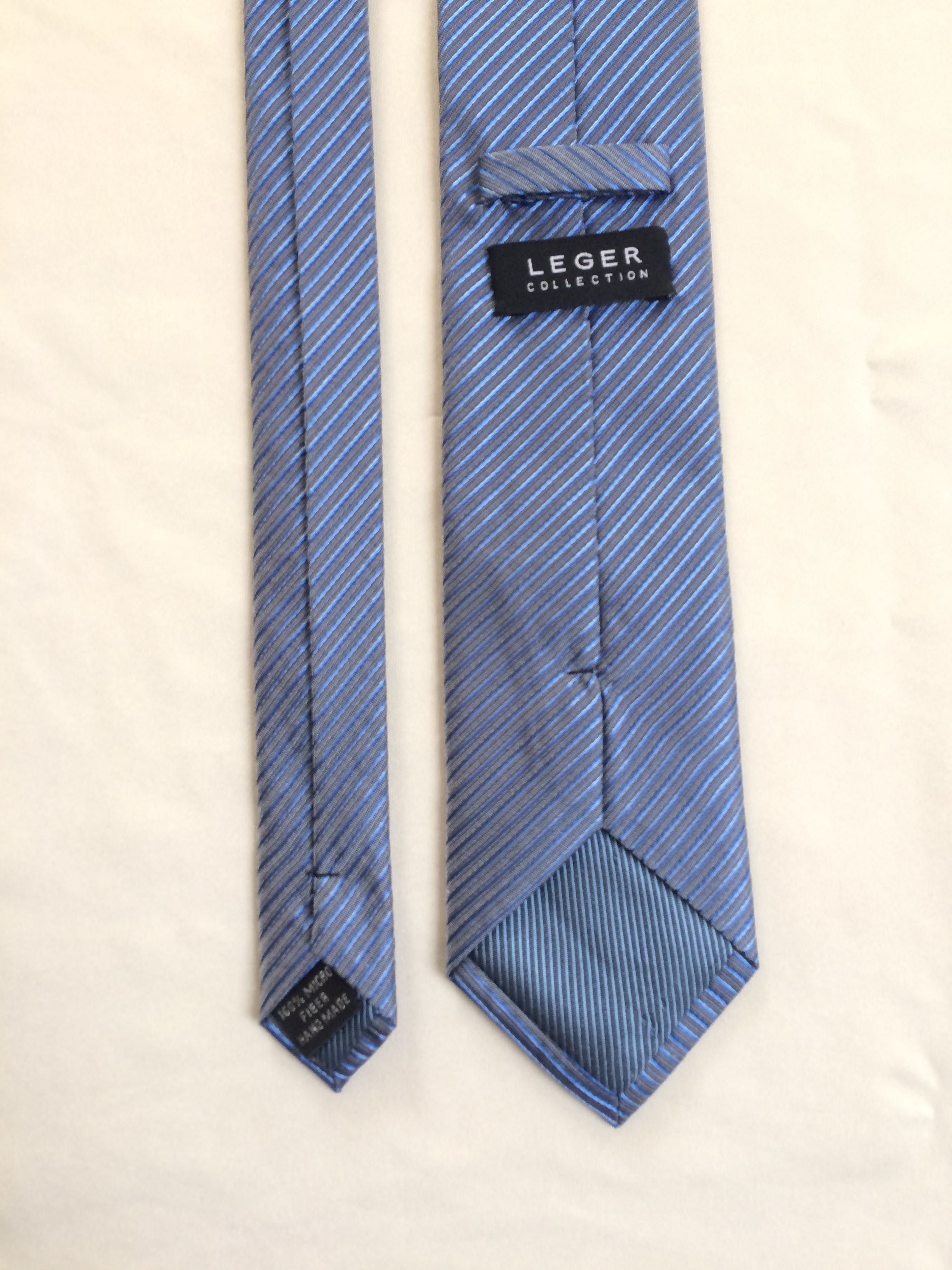 Niebieski krawat LEGER