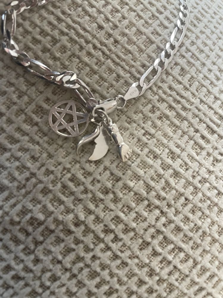 Pulseira de prata 925 para bebé NOVA, nunca usada