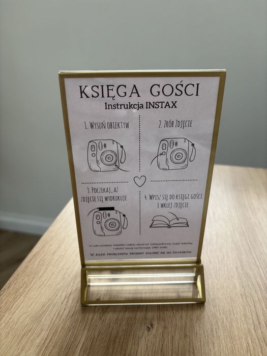 Zestaw ślubny: pudełko na koperty, obrączki, wieszaki, rejestracja