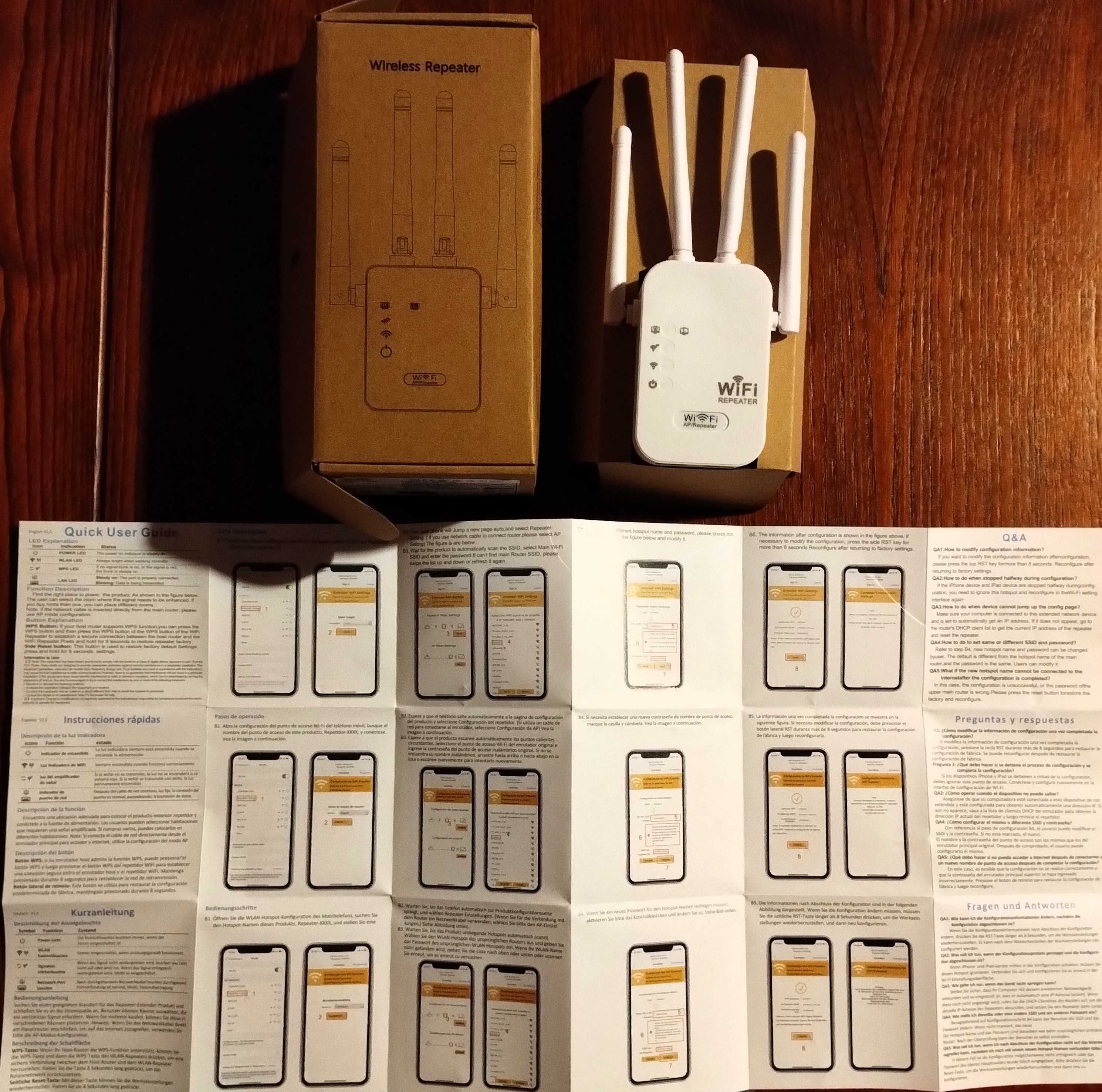 Router WIFI Repetidor Amplificador Sinal Internet NOVO