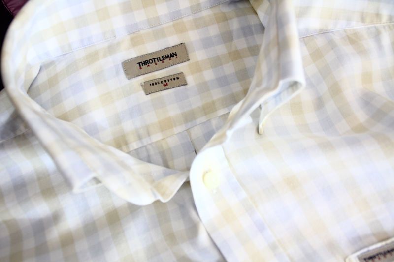 Camisa Homem Desportiva THROTTLEMAN T: M (Grande)