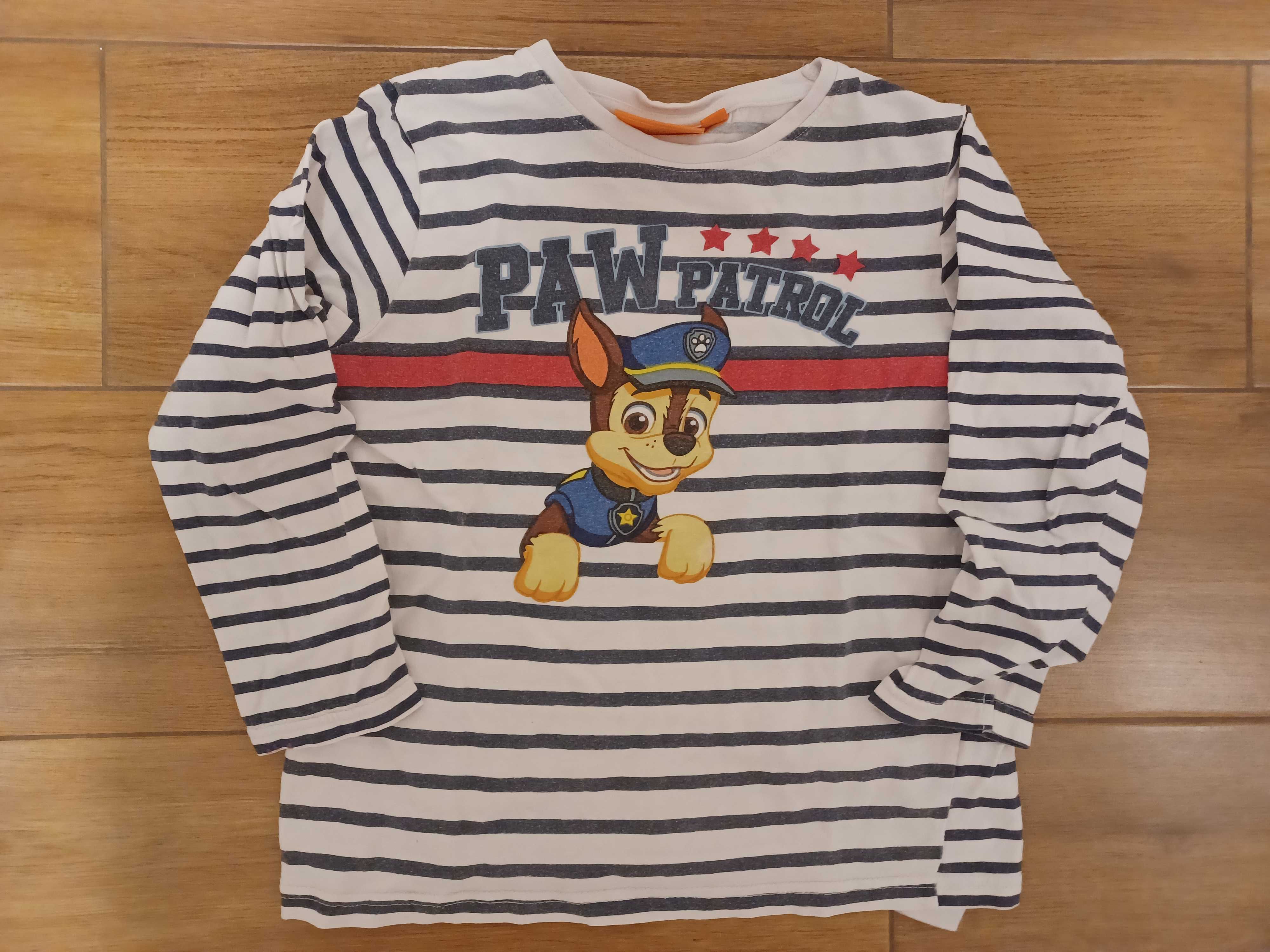 Bluzka w paski Psi Patrol Paw Patrol