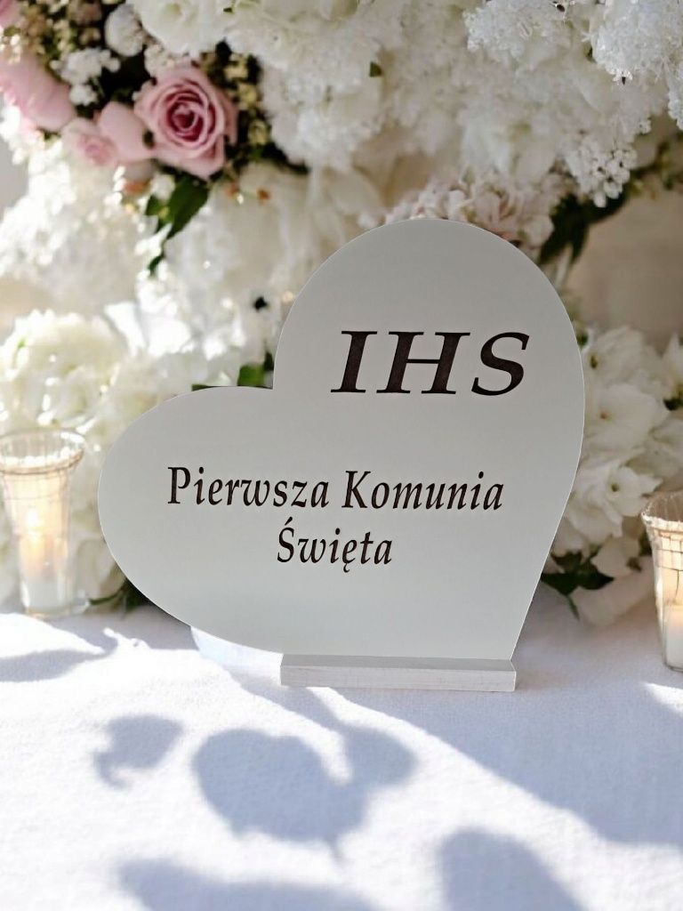 Dekoracyjna tablica  I Komunii Świętej