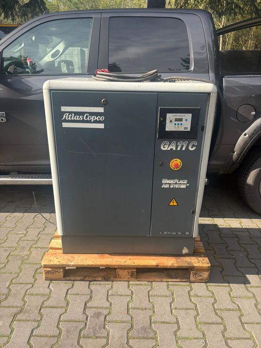 Kompresor srubowy Atlas Copco GA11 11kW 1.5m3 10 bar