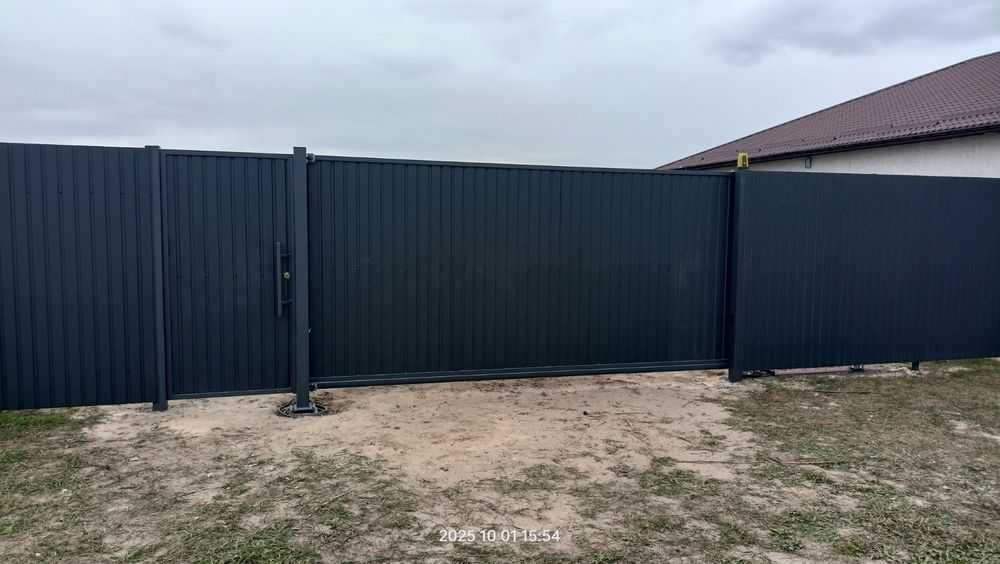 Заборы  ворота под ключ