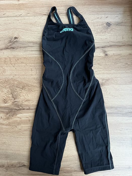 Strój startowy Arena Powerskin Impulso OB JR black- teal