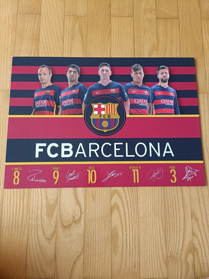Nowa podkładka na biurko FC Barcelona