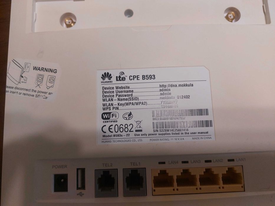 Роутери Huawei E5186, B593,B535_232,B315, B715s-23c, B525s-65a