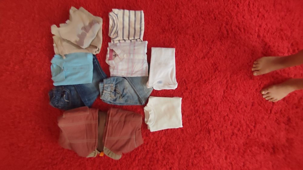 Conjunto de 8 peças de roupa de bebé 18-24 meses