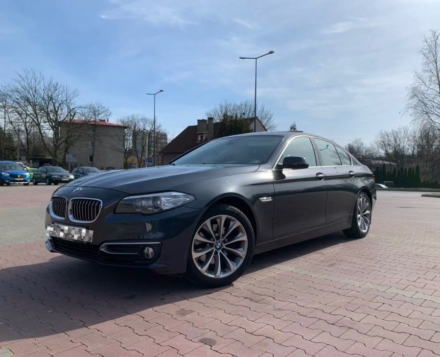 BMW Seria 5 BMW 520d luxury line • night vision • hud • komfort – wentylacja • hk
