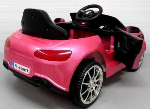 NOWE Auto na akumulator dla dziecka CABRIO Różowe Lakierowane - RATY!!