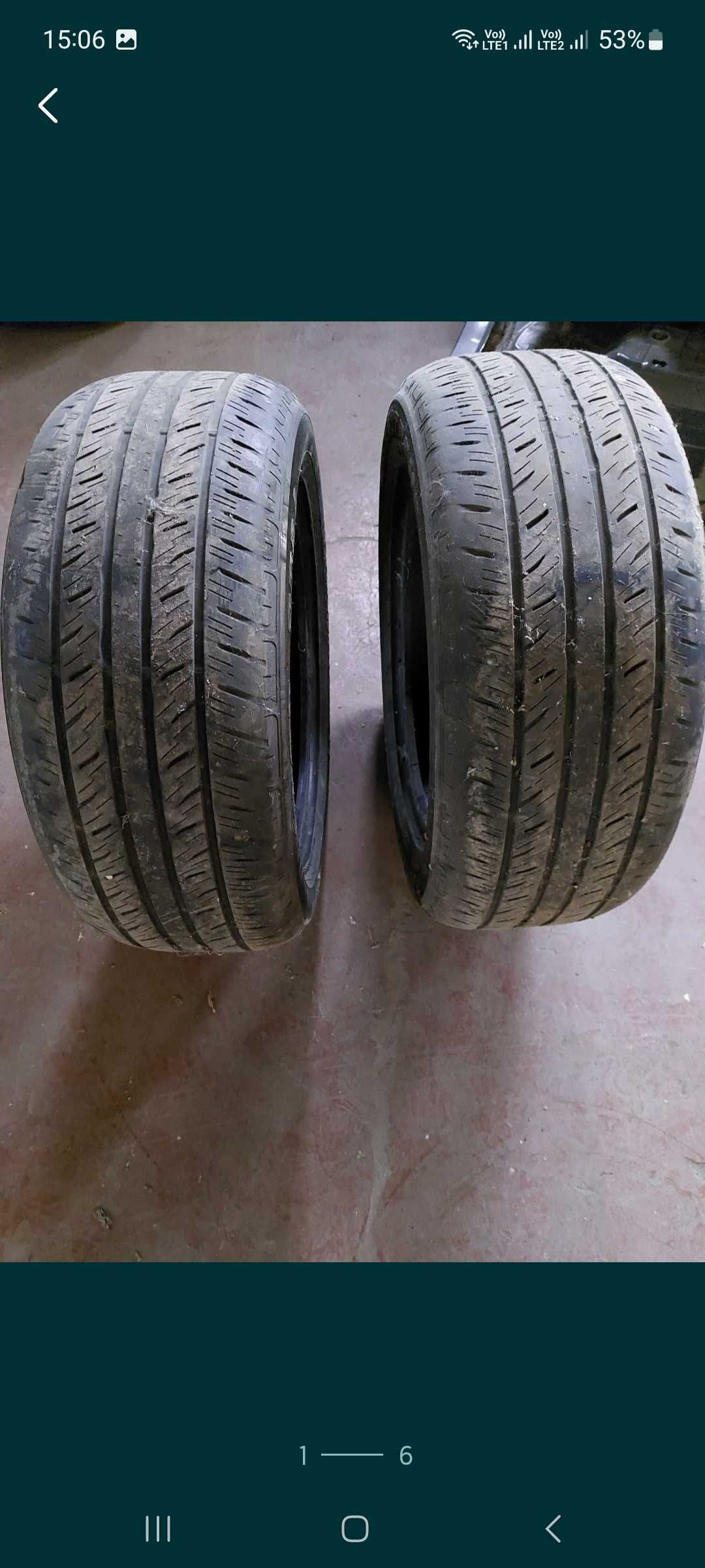 DUNLOP 2 шини 285/50r20 700 гр пара