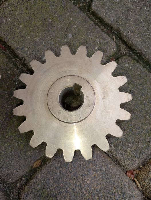 Koło zębate mosiężne 19 zębów