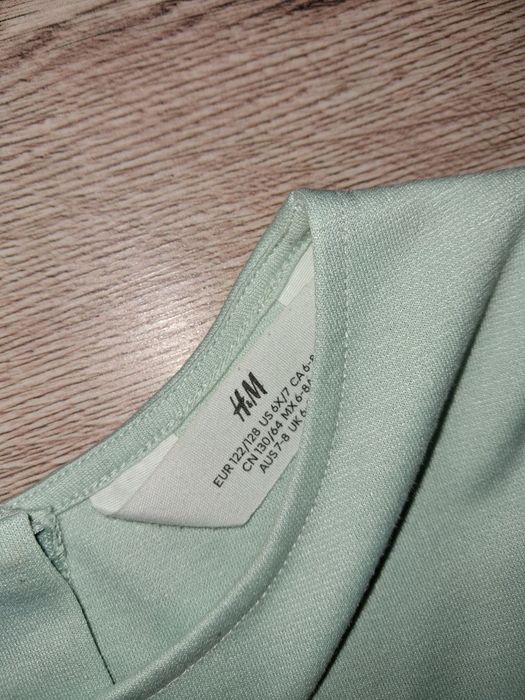 Sukienka H&M w motylki r. 122-128