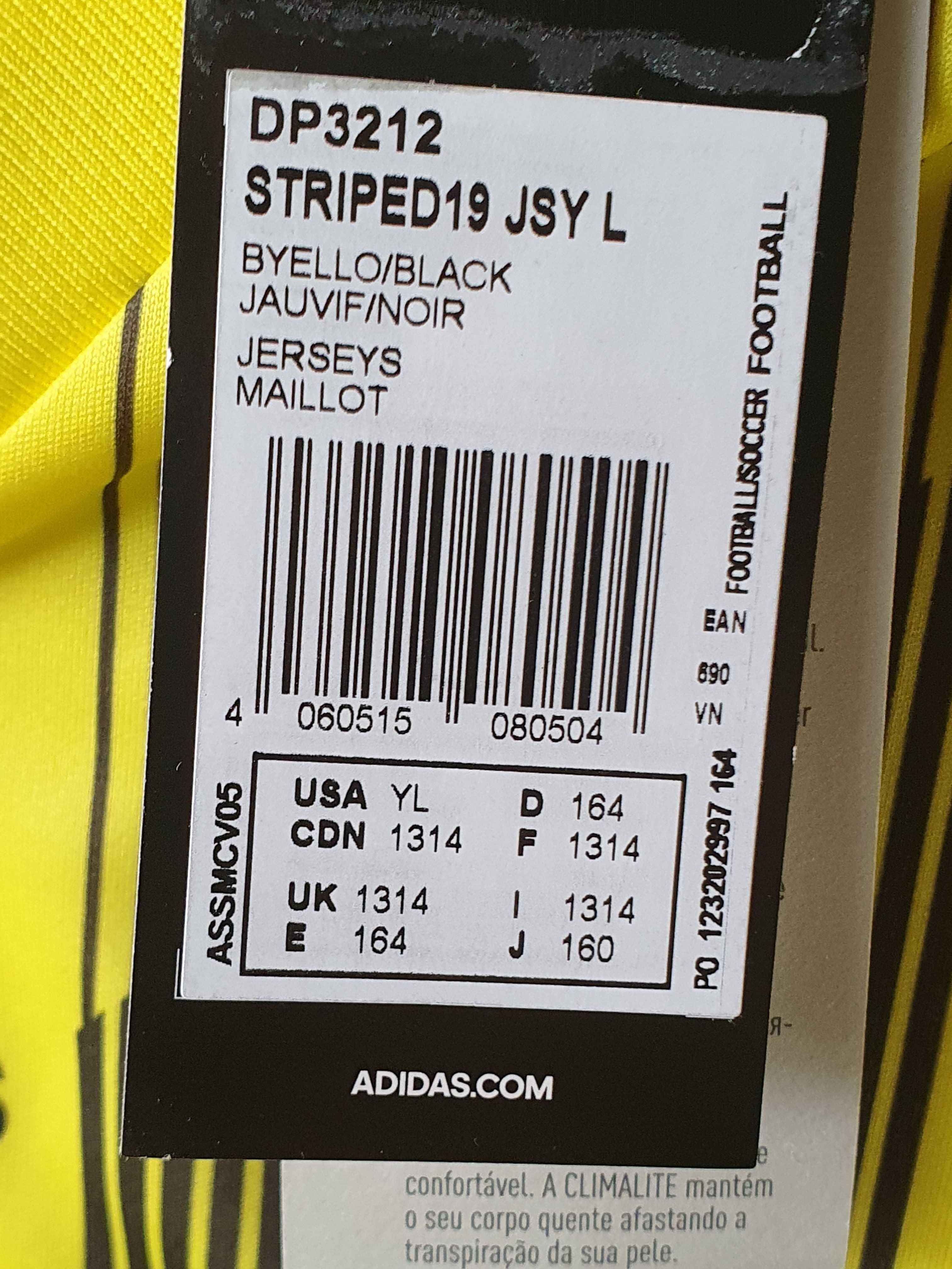 Koszulka bluza  piłkarska  bramkarska  ADIDAS DP3212 nowa 13 - 14 lat