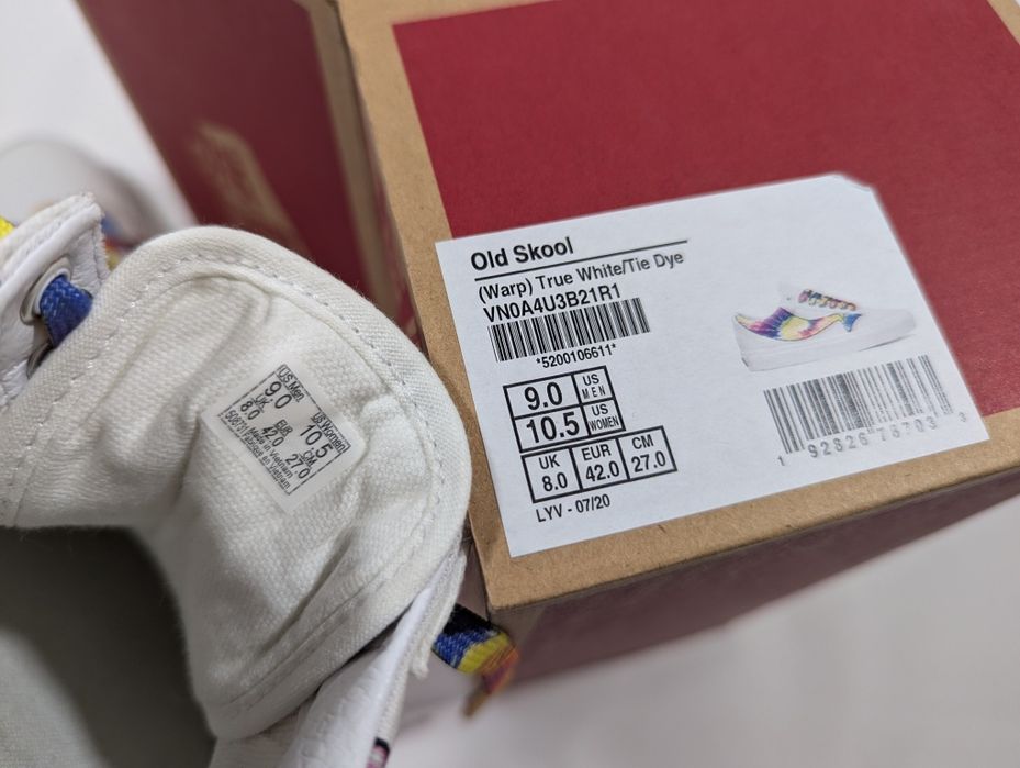 Vans Old Skool Warp rozmiar 42 trampki męskie unisex