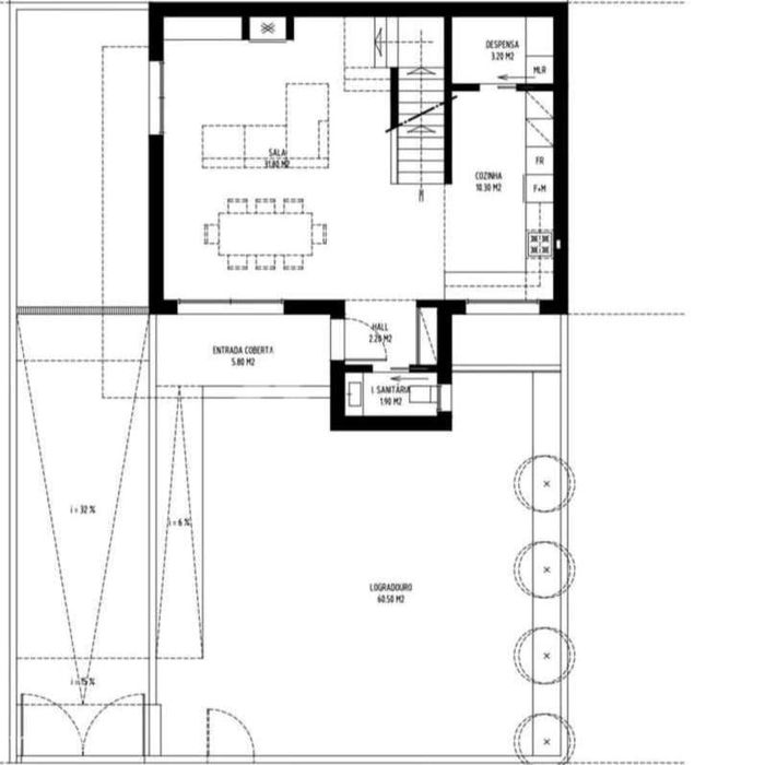 Moradia V3 Nova, Em Inicio De Construção, Situada No Penedo Gordo, Mar