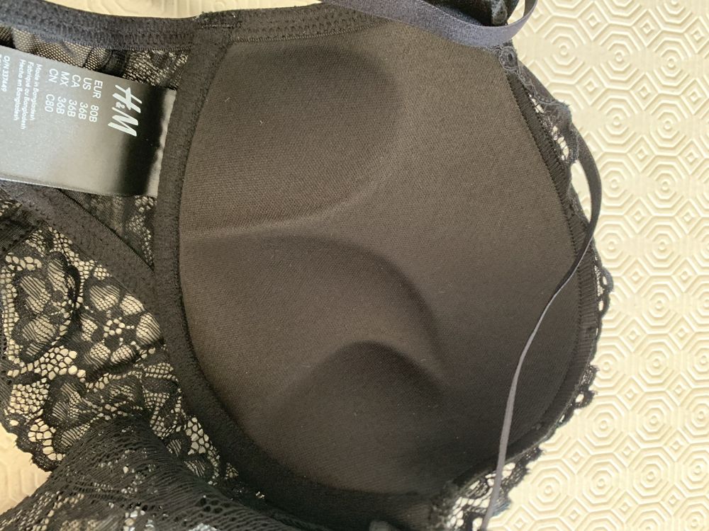 Sutiã preto H & M . Novo