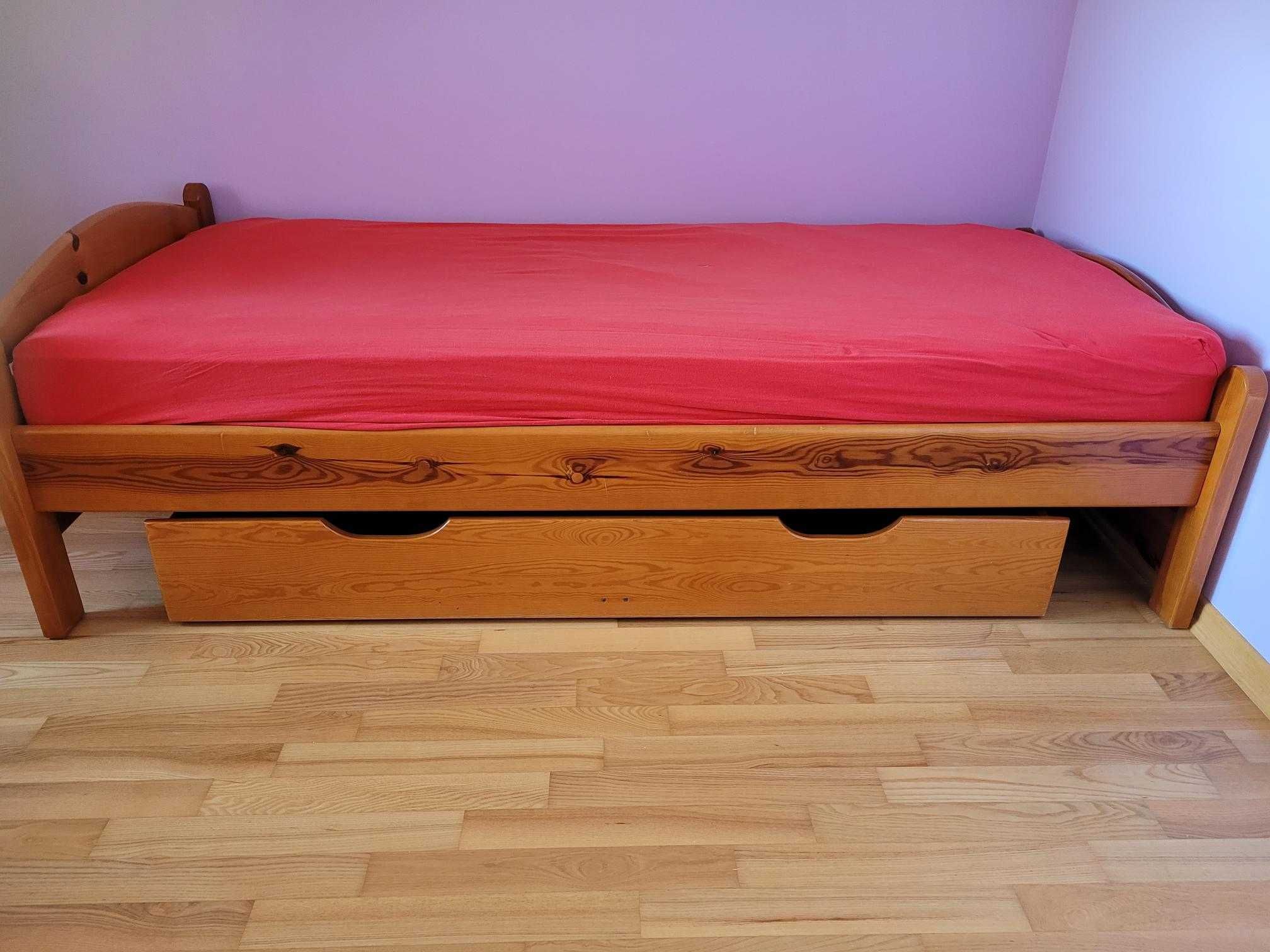 Sprzedam: Szuflada pod łóżko. Sosna. Wymiary: 155x90x 25.