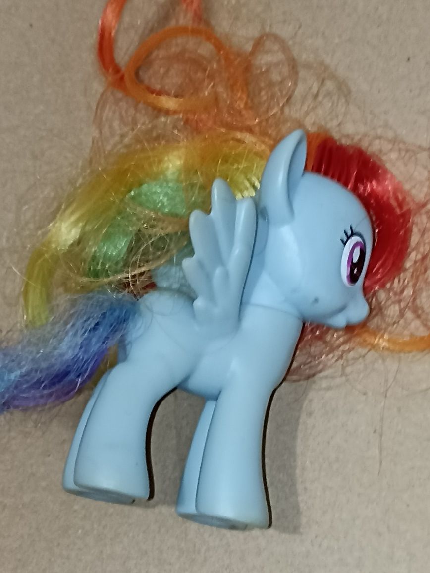 Dość duże 14 cm 3 kucyki 2jednorożce i pegaz my little pony