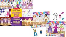 Багаторазовий блокнот із наклейками одягалка Melissa & Doug Dress-Up