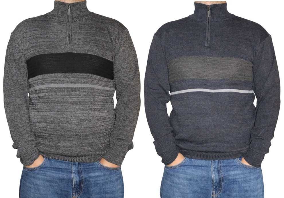 Sweter męski nowa kolekcja 2025 rozmiary od L do 3XL