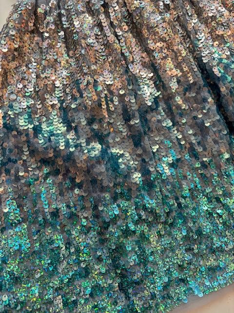 ZESTAW 2 sukienki Elsa, Elza, Frozen, Kraina Lodu CEKINY, tiul