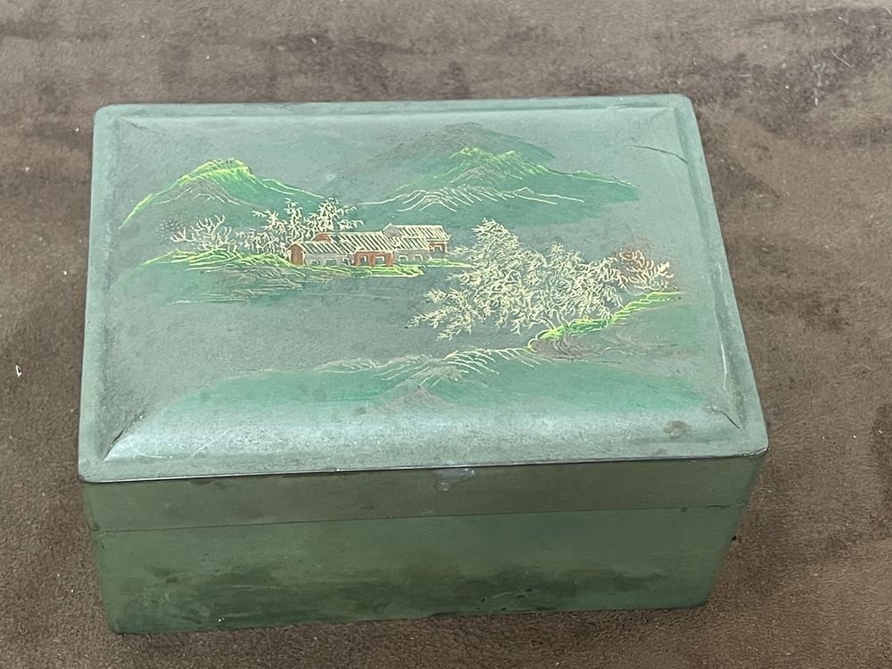 Chiny Chińskie Pudełko Szkatułka z Laki