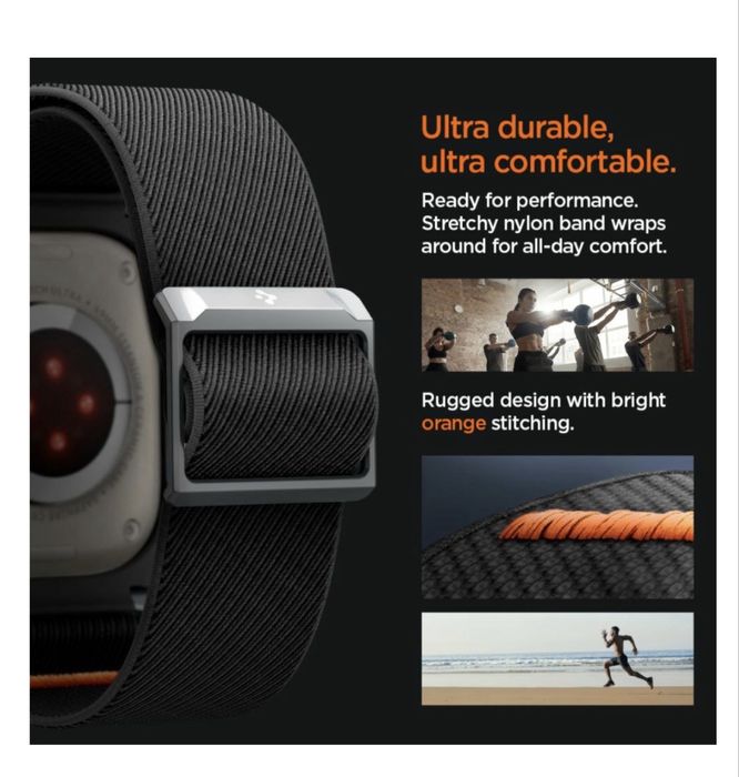 Чохол-ремінець новий для apple watch series 10 46mm  case lite fit pro