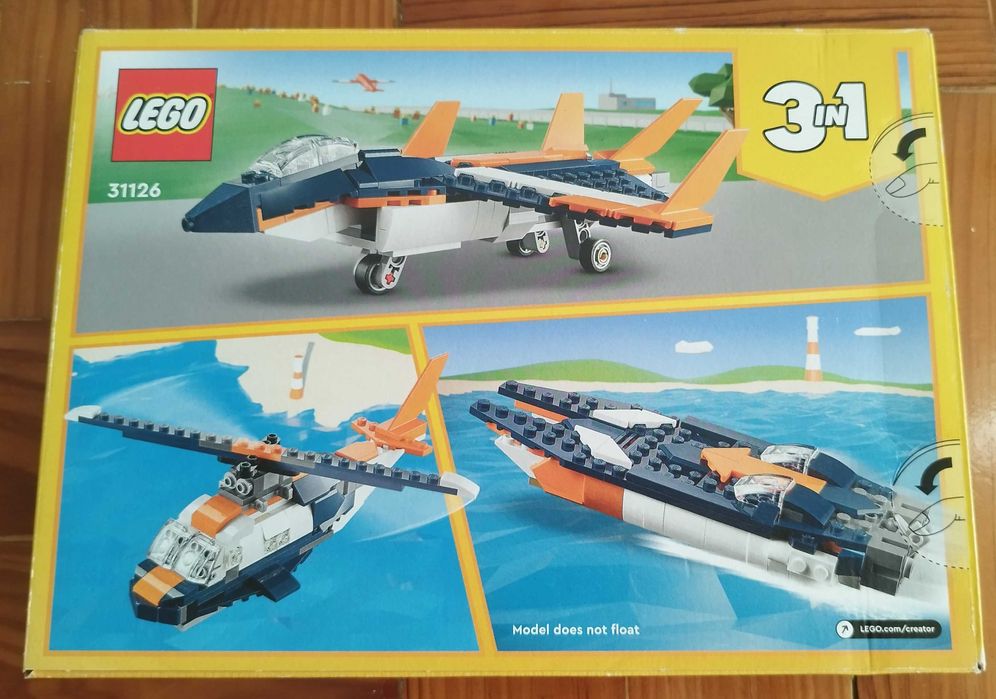 Lego Creator 31126 - Jato Supersónico