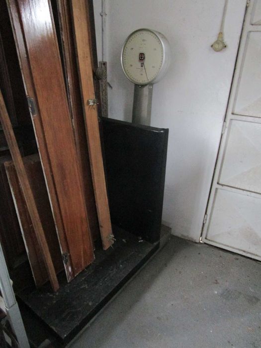 Balança industrial com plataforma