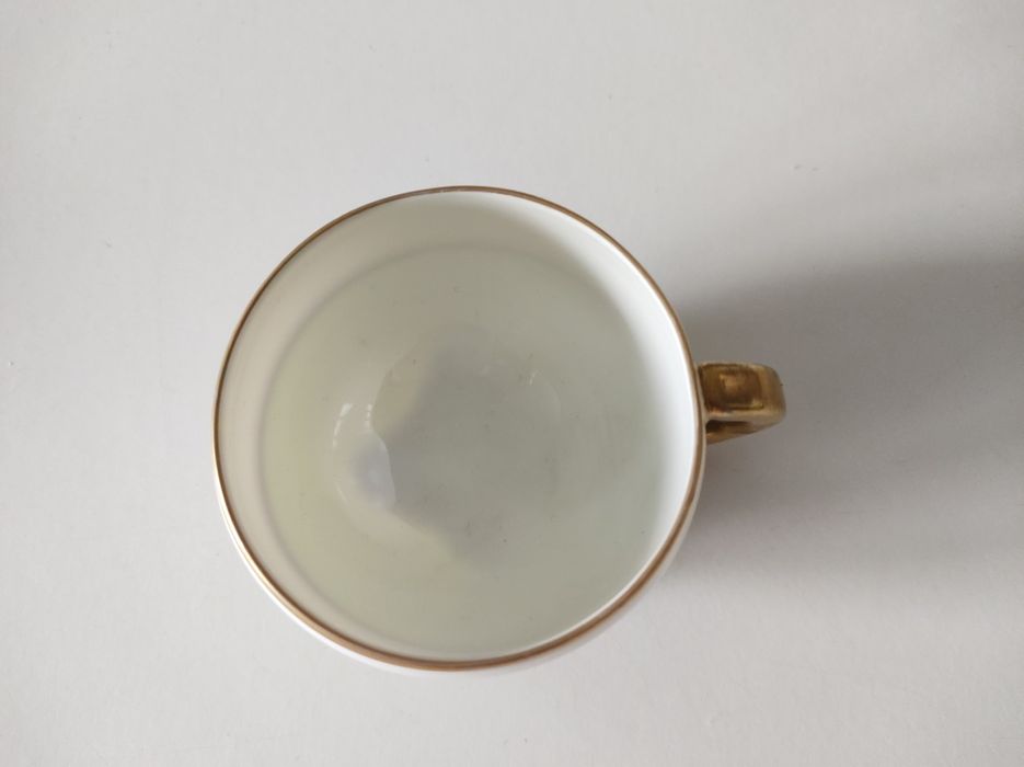 Przedwojenna Piękna Filiżanka Ćmielów Lata 30 Art Deco B. Wendorf  !