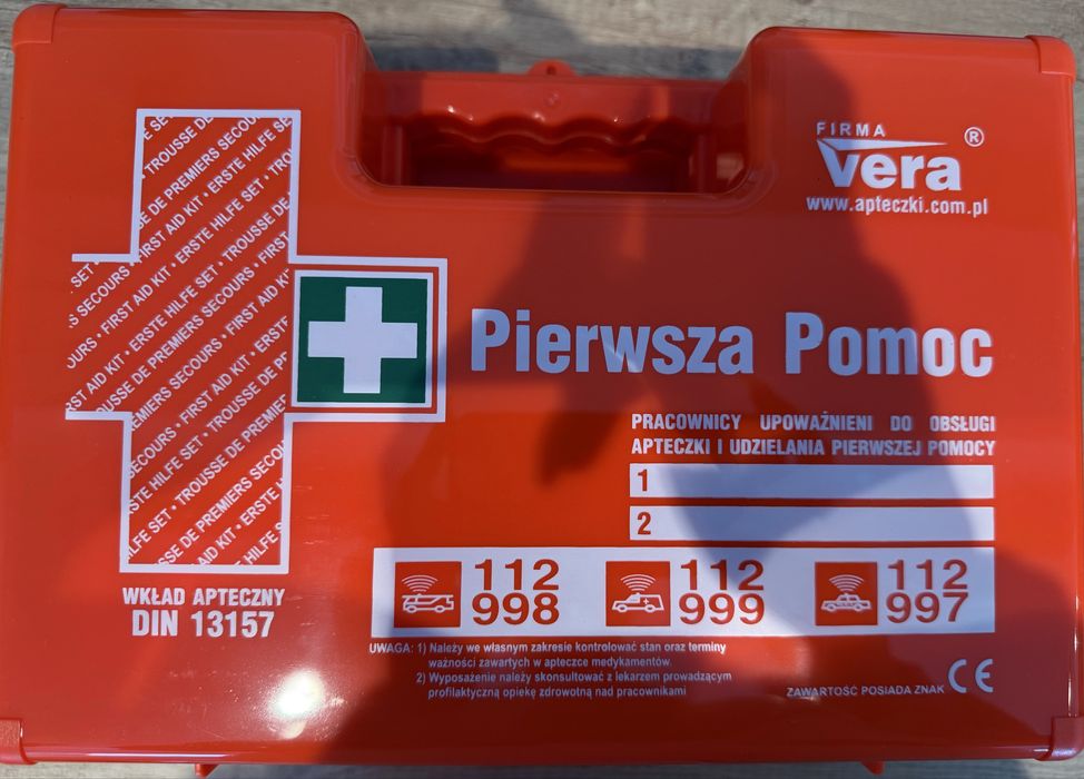 Apteczka przemyslowa w walizce
