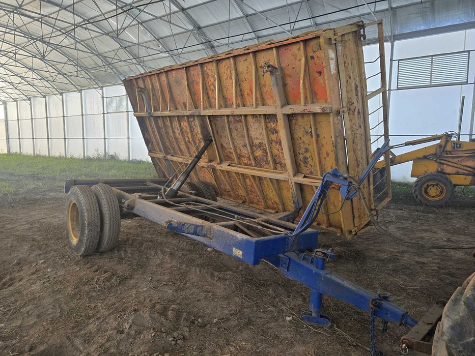 Reboque agricola tribasculante galucho 10000 kg - usado