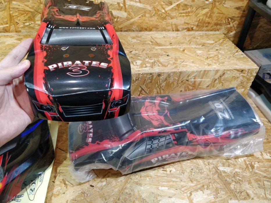 Кузов корка RC машинок 1/8 багги трагги (hpi hsp traxxas arrma losi)