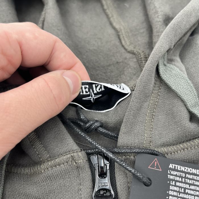 Кофта Stone Island зип худи