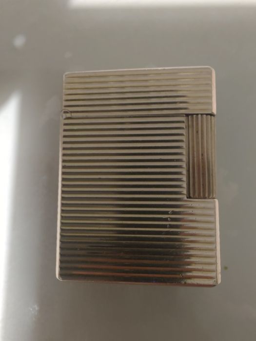 Позолоченная зажигалка S.T. Dupont Line 1 BS.