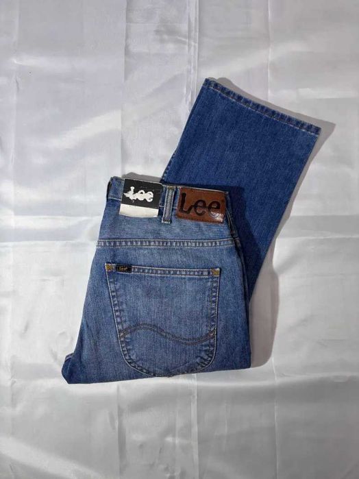 Lee jeans W31 meskie proste średni stan vintage streetwear Y2K 90s hit